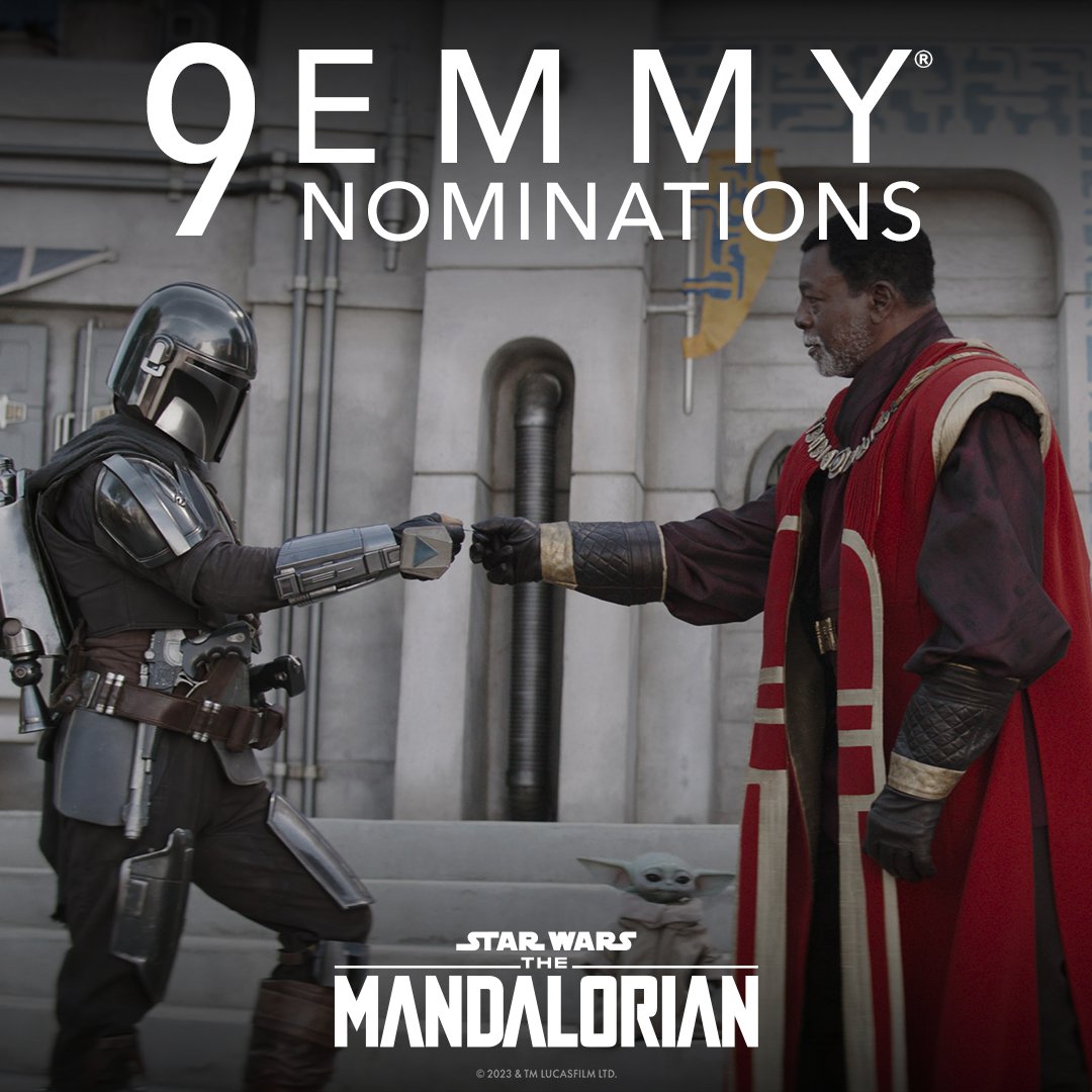 Congratulations to the cast and crew of #AndorMY, #ObiWanKenobiMY and #TheMandalorianMY for their Emmy® nominations! #Emmys.