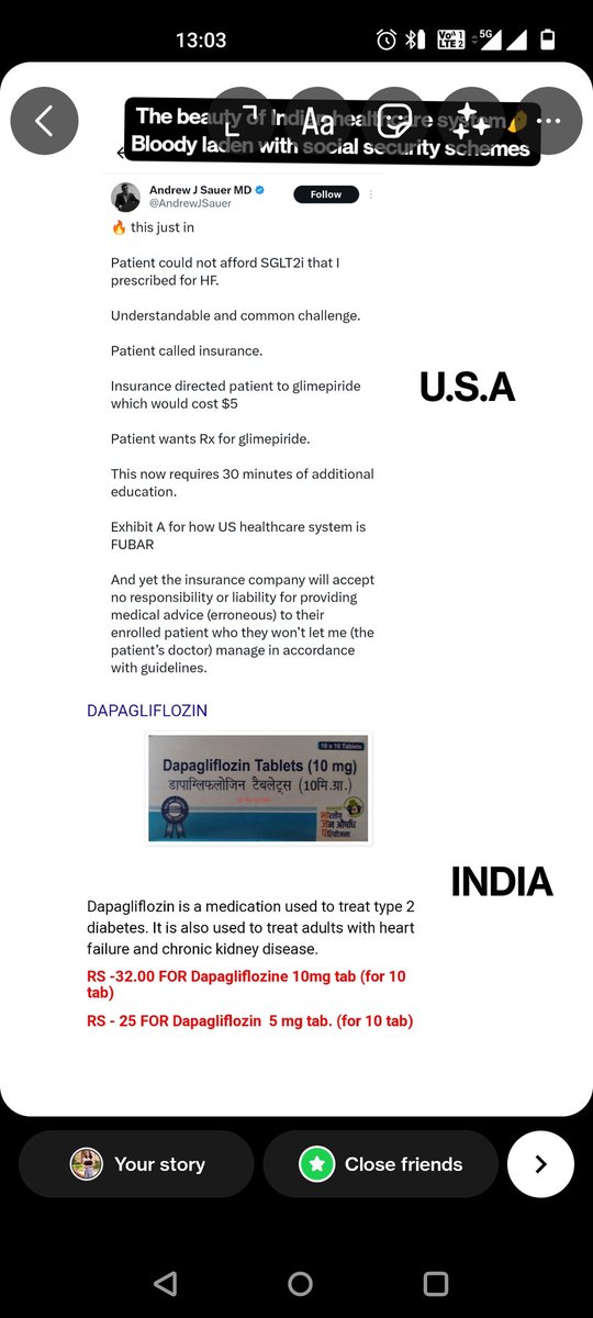 A small little example of health for all in India. Sometimes  social security schemes of our country put me in awe. How beautifully every aspect of life is catered by them! 
#indianhealthcare