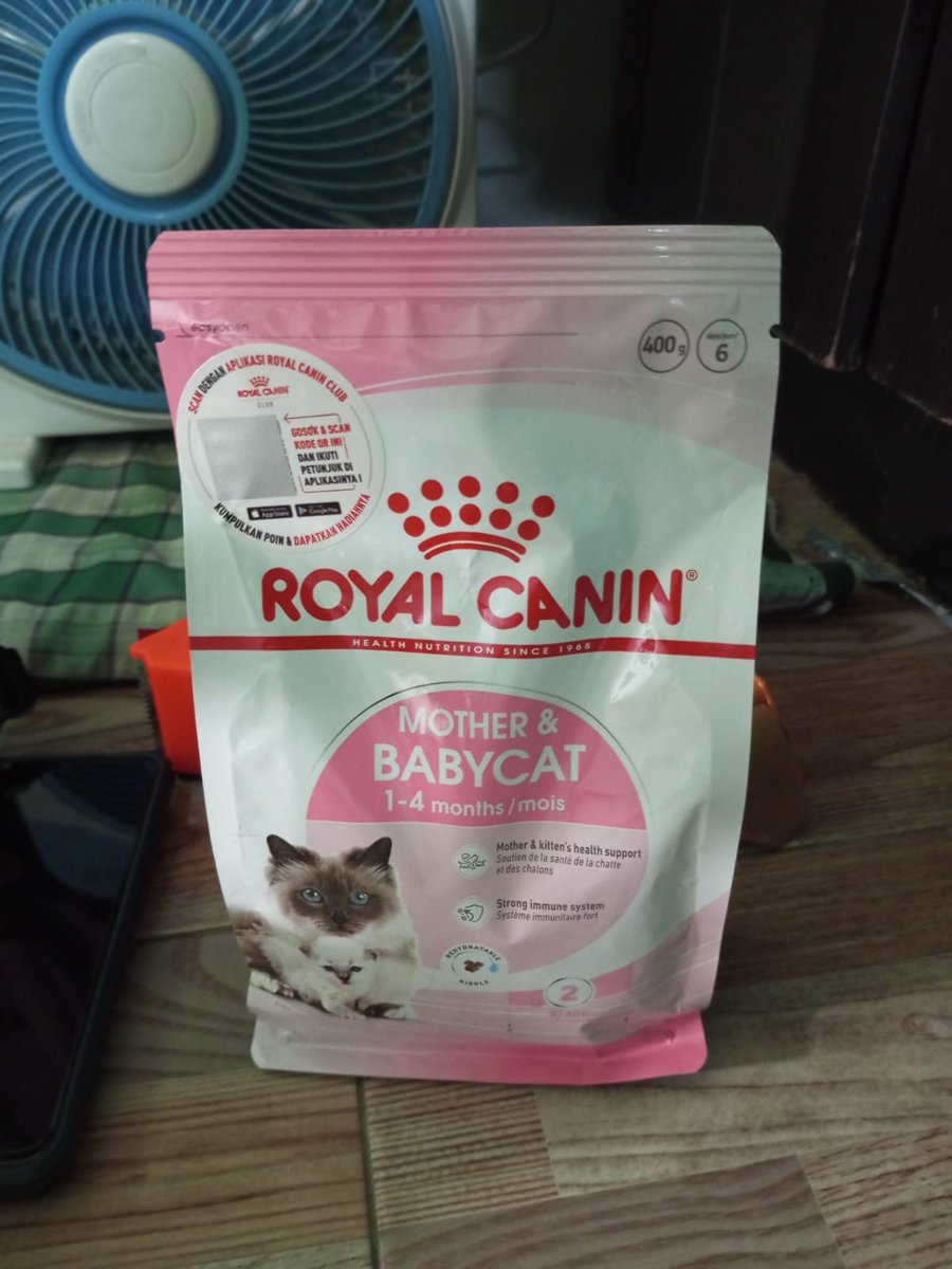 zian153's tweet image. Langsung kirim 😊

Royal Canin Mother 400 Gr Freshpack

Harga : Terjangkau
Stok : terbatas
Exp : 11-10-2024
Testimoni Order : instagram.com/p/CuoT0OJxEUQ/…

Untuk pemesanan silahkan kunjungi toko kami 
di Tokopedia : tokopedia.com/hafizhmart15/r…

Terima kasih 🤗
#RoyalCanin #MakananKucing
