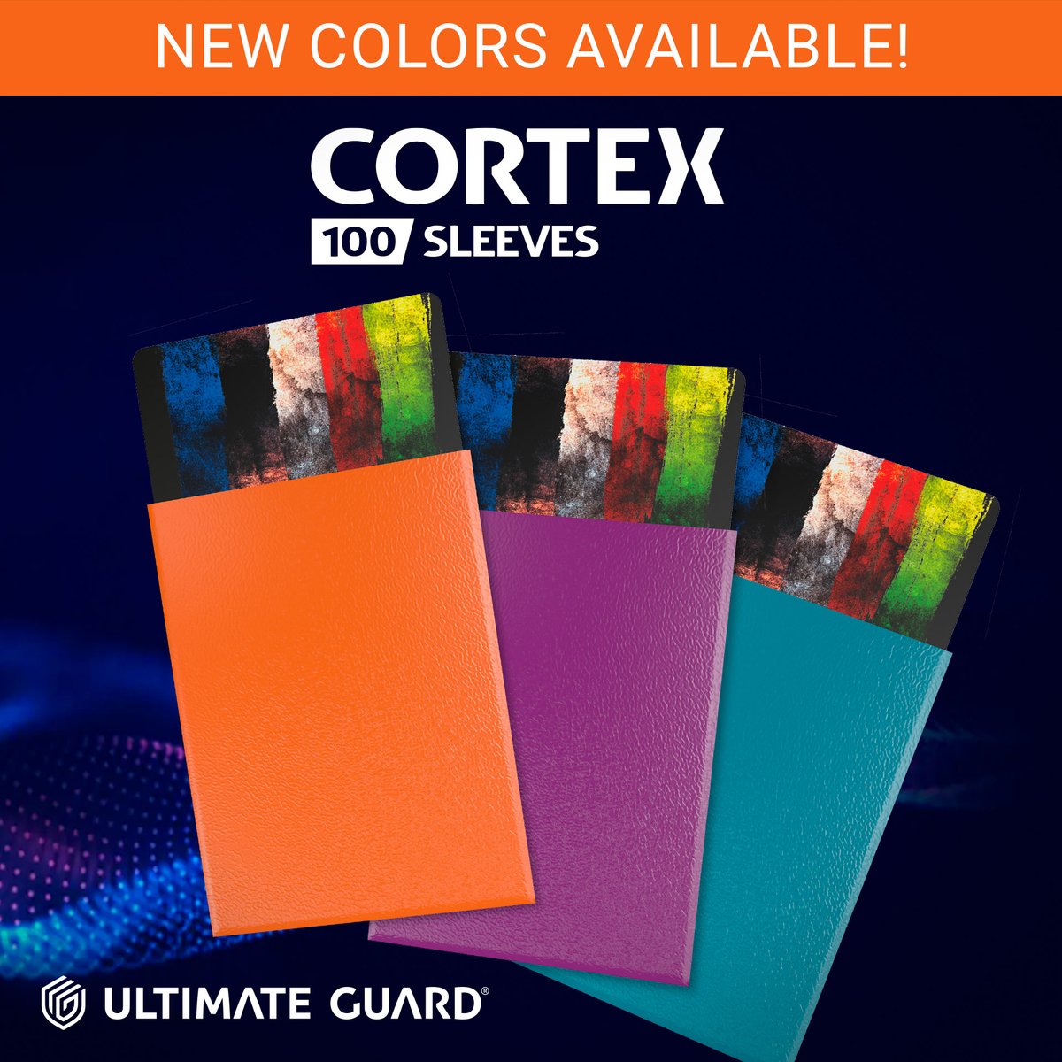 🌈 New Colors 🌈

Introducing new colors for Ultimate Guard's Cortex Sleeves! Orange, Purple, and Petrol! ✨ 

From game nights to challenging tournaments, Cortex Sleeves are your ideal companion for all occasions. 🛡️

#UltimateGuard #CortexSleeves #TCG