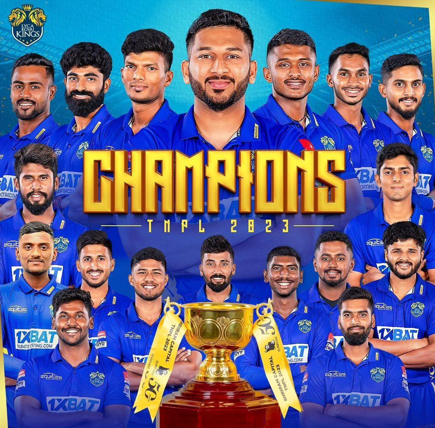 Yolo247 on Twitter "Lyca Kovai Kings have triumphed as the champions
