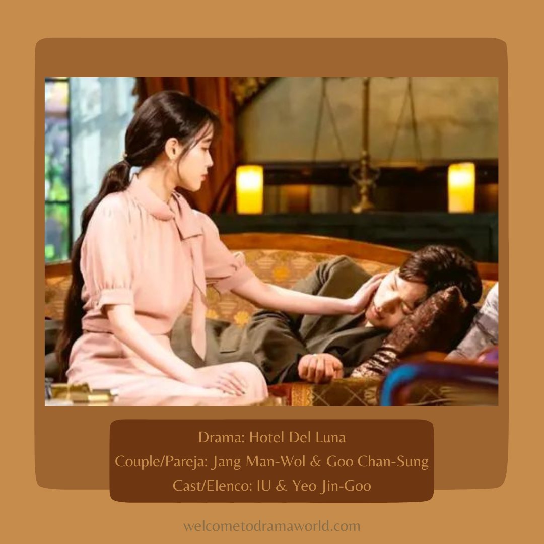 welcometoDW's tweet photo. Drama: Hotel Del Luna
Couple/Pareja: Jang Man-Wol &amp; Goo Chan-Sung
Cast/Elenco: IU &amp; Yeo Jin-Goo

#iu #yeojingoo #hoteldelluna #fantasy #romance #dramacoreano #WelcomeToDramaworld #Kdrama #KoreanDrama #dorama #coreadelsur #southkorea https://t.co/eXja87D7wO