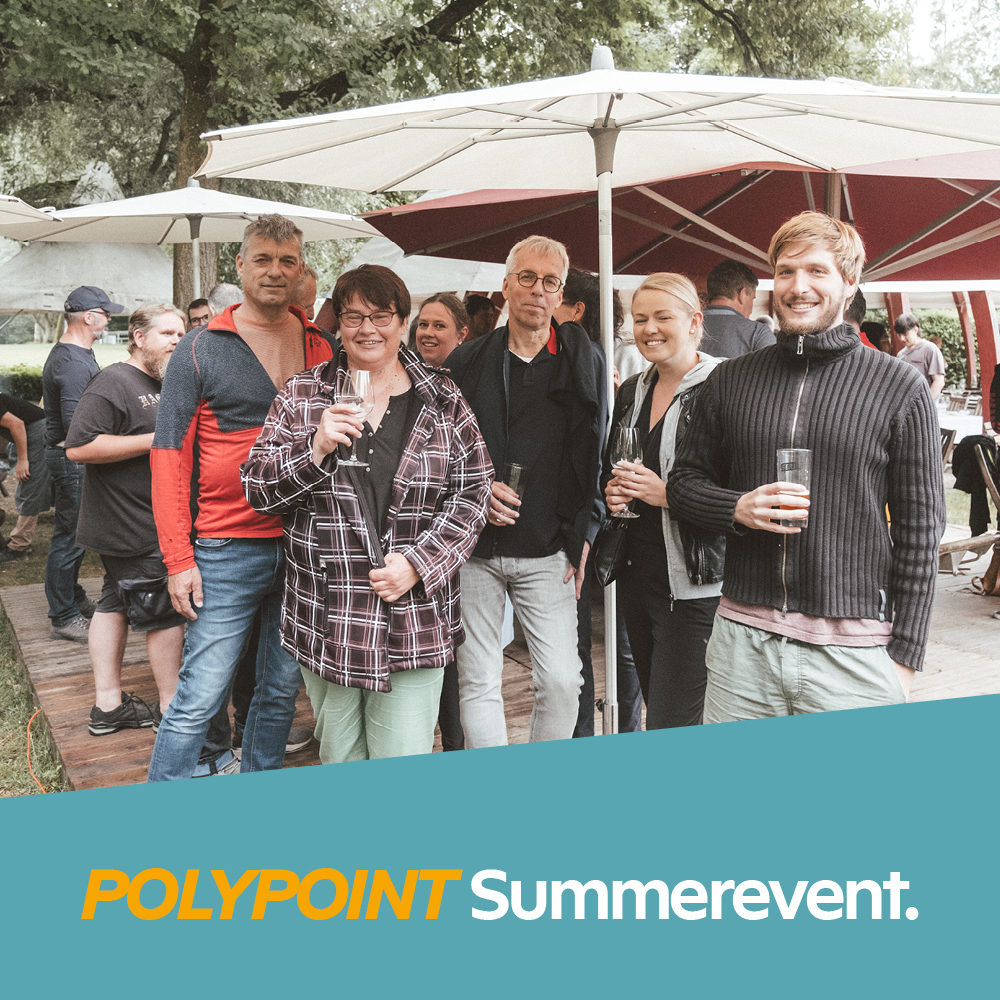 polypoint's tweet photo. Sommerfest ☀️Wieder einmal dürfen wir auf einen wunderbaren Abend zurückblicken. Merci an das People &amp; Culture Team für die Organisation und natürlich an alle POLYOINT People 🤗 
Möchtest du Teil dieser einzigartigen Crew werden? Es warten spannende Jobs: https://t.co/LVFnm8J2tZ https://t.co/sgci1B7HUs