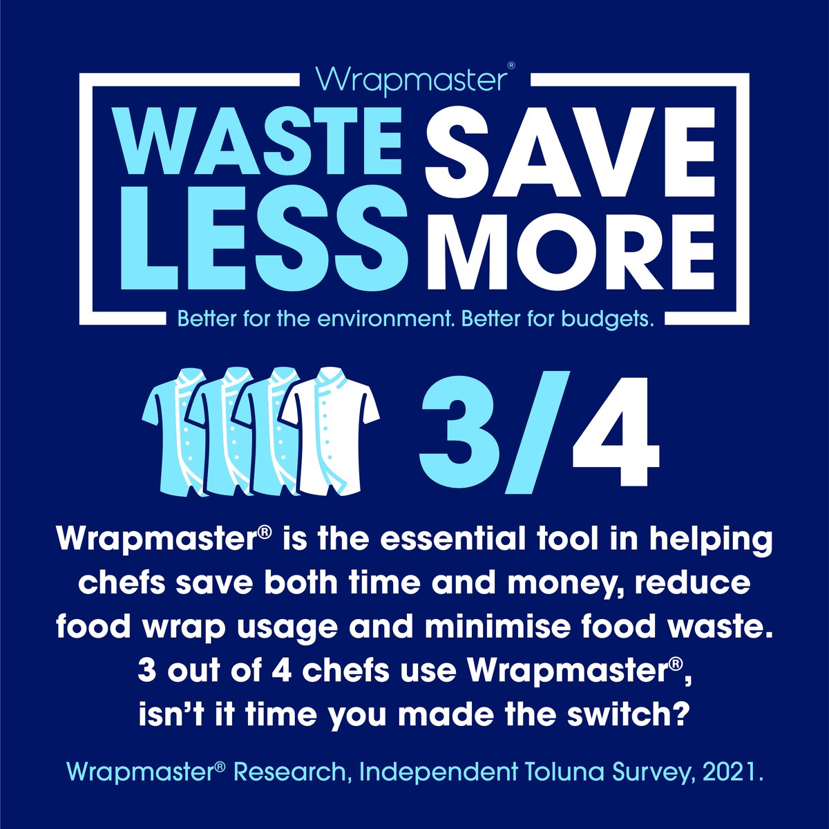 WrapmasterUK's tweet image. 🕜2030 food waste legislation is approaching. Don't let costs burden your kitchen. Wrapmaster® combats waste &amp;amp; saves money. Explore our Sustainable Collection and lead the way in responsible food management. 

Visit wrapmaster.global/en/

#WastelessSaveMore #FoodWaste