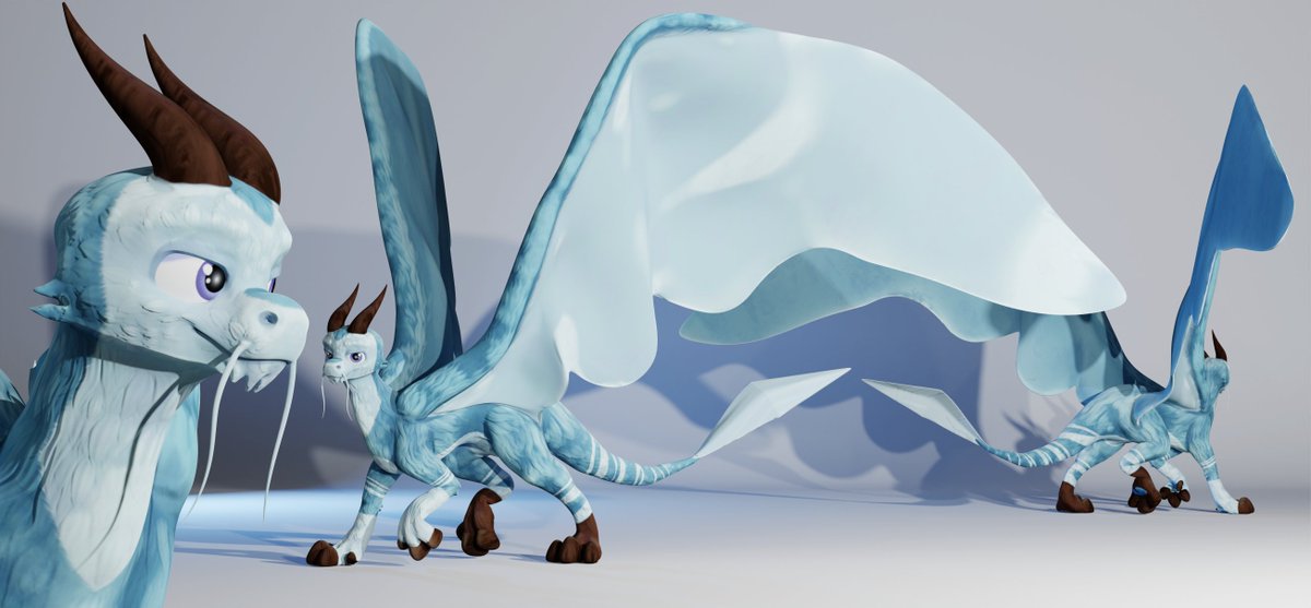 kaidalynch's tweet photo. Finished 3D model commission! This one was so fun to create, I can't wait to do all of their friends! More photos of the model can be seen on my ArtStation.

#dragon #commission #3DModel https://t.co/5kD8WUnQwn