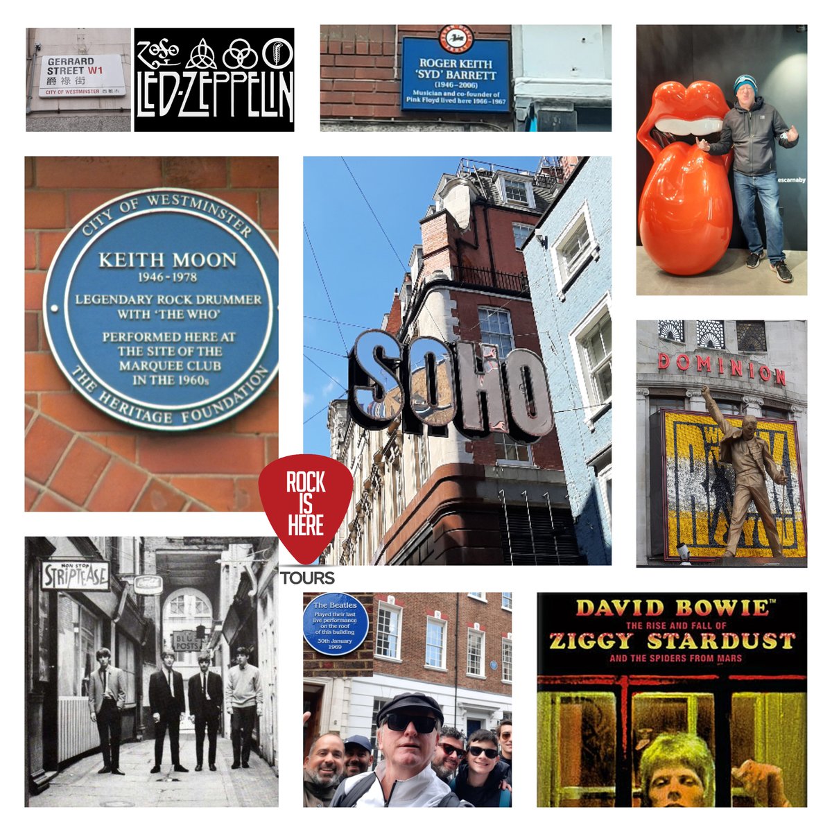 Tour del Soho Londinense ¡ya! Arranca a las 11 hs desde el Teatro Dominion en Tottenham Court Road