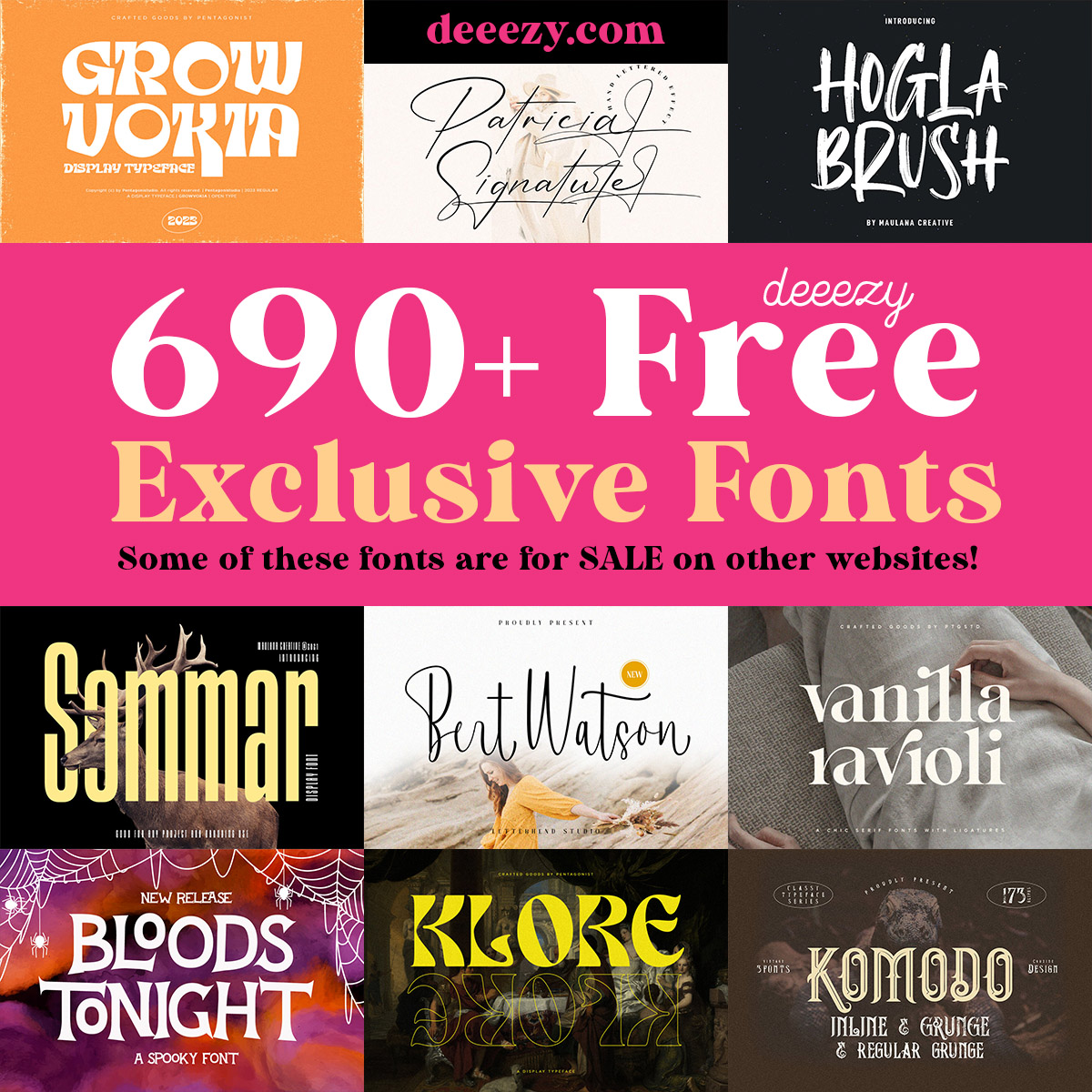 Donwload 691 Exclusive &amp; FREE Fonts on deeezy.com - tinyurl.com/691-Free-Fonts #typography #fonts #free #handwritten #lettering #freefonts #freegraphics #graphics #graphicdesign #typeface #bestfonts