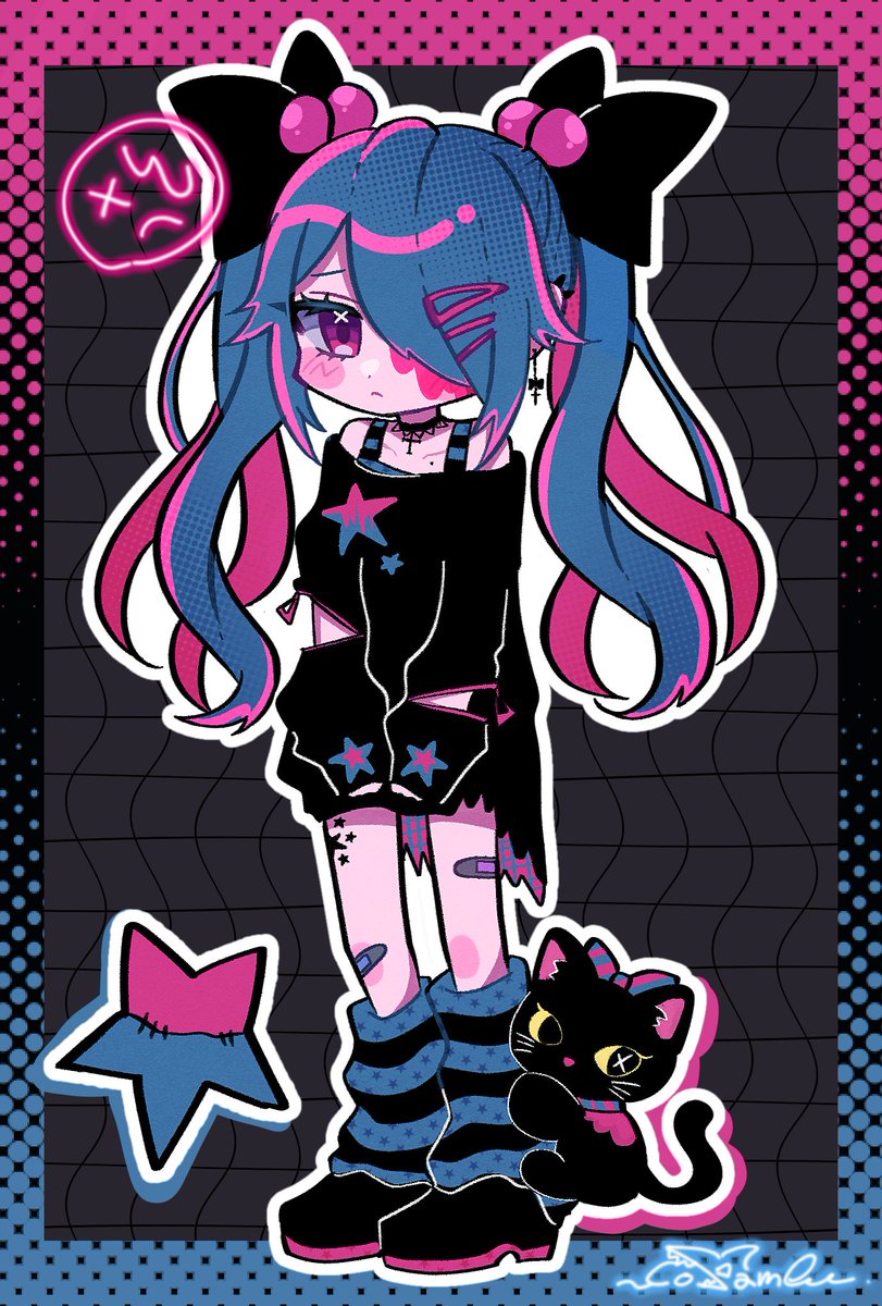 _Lv0v0vR_'s tweet photo. 🩷🫠🩵

#illustration
#イラスト https://t.co/1IQKr8M4zy