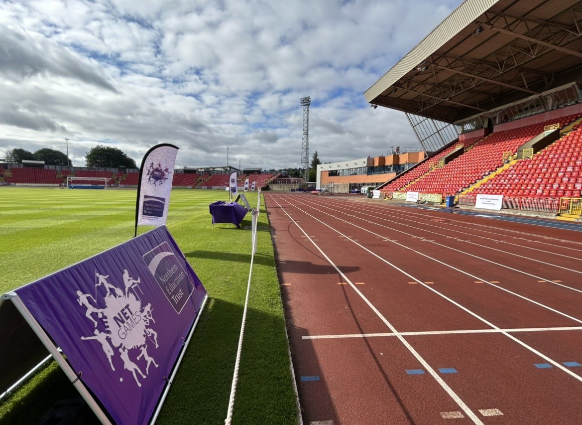 NET_Sport_'s tweet image. We are ready for the secondary NET Games! Good luck to all of our students who are competing today 💜 @NorthernEdTrust