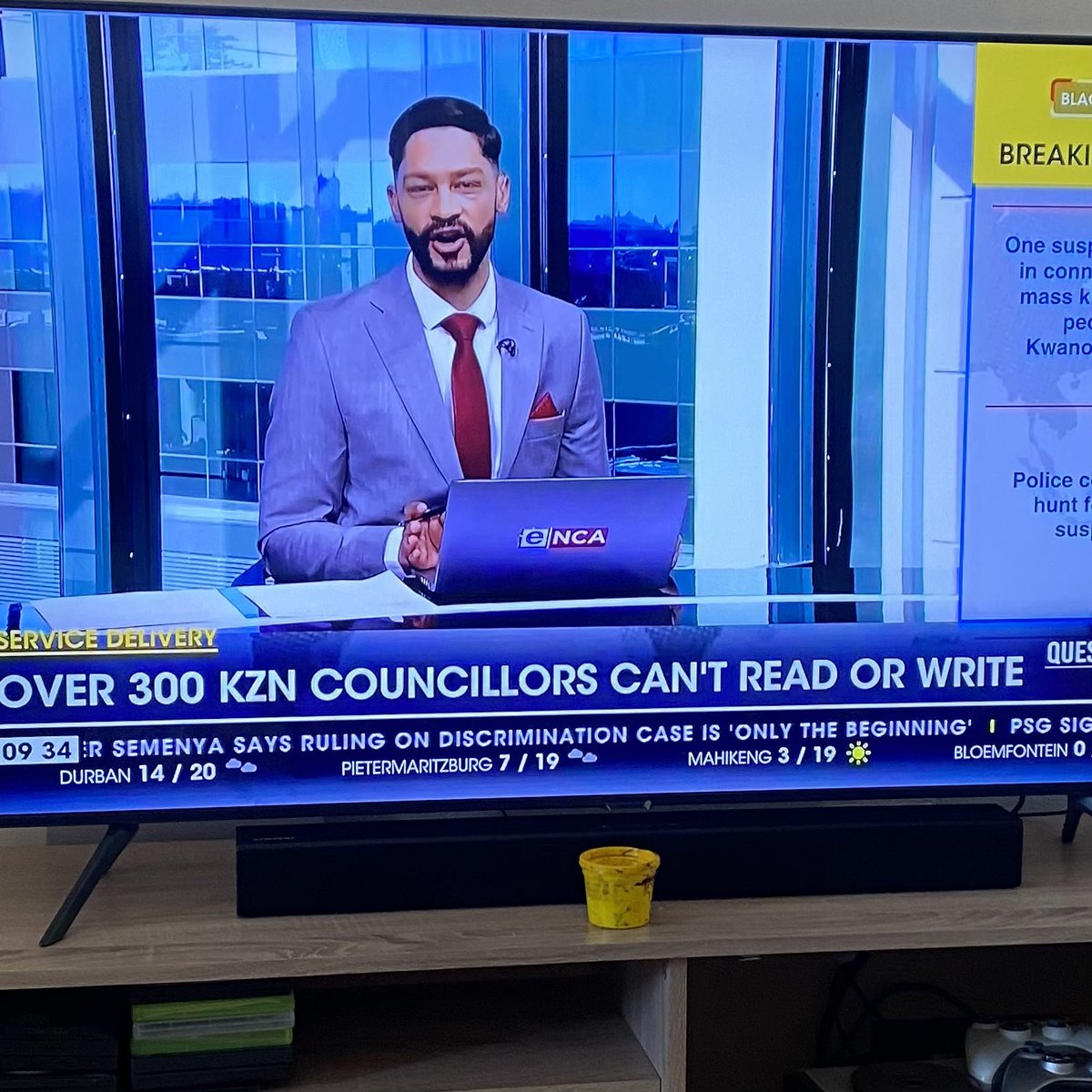 Edlyn_Serge's tweet photo. This morning! 🤦🏽‍♂️ https://t.co/ieXZlB19ky