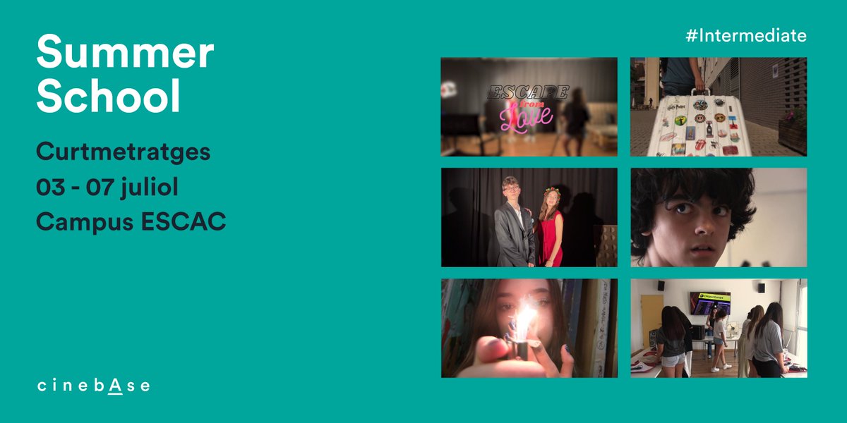 Cine_Base's tweet photo. #CineBase | 🔝 Quan un treballa, tot arriba i aquest és el resultat dels curtmetratges de l'alumnat del #SummerSchool del curs #Beginner i #Intermediate.
Enhorabona 🙌🏼 https://t.co/FMbhgINtkd