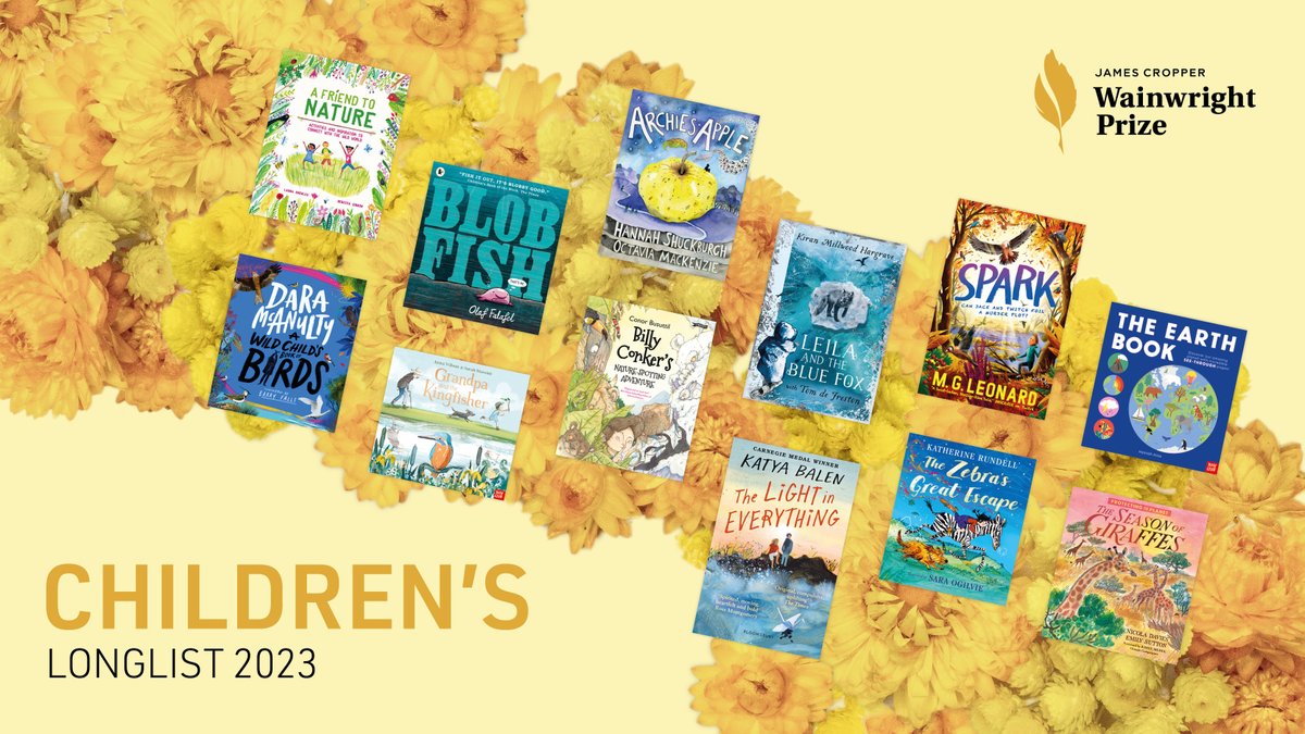 We are excited to announce our 2023 Children's Writing on Nature and Conservation Longlist for the James Cropper Wainwright Prize. Congratulations to all our talented longlisted authors and illustrators! ✏️🌿

#JamesCropperWainwrightPrize #JCWP23 #10YearsOfWainwrightPrize