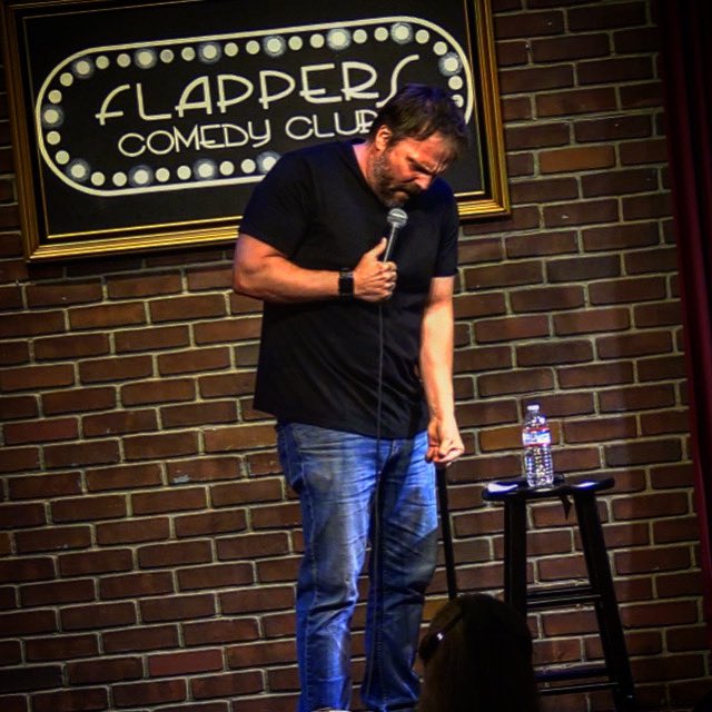 Here I am emptying a ketchup packet. Oh the physical comedy.