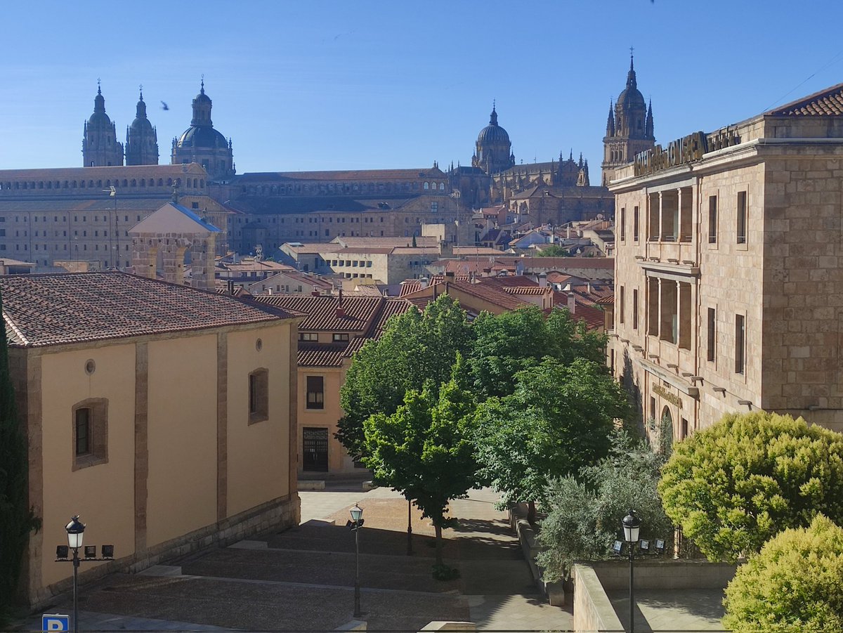 enpepus's tweet photo. Hoy X Jornadas del grupo de trabajo de la #Genaeio de la @SEIO_ES en el marco incomparable de la @usal
Empezamos con @AnaBayes sobre "La importancia de la #Alfabetización #Estadística "
#dataliteracy @genaeio2023 https://t.co/FuGuGAqJct
