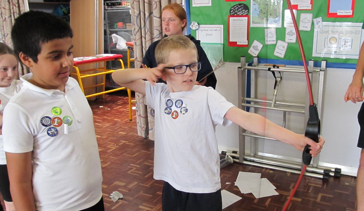 Some amazing archers, and a few bullseyes.