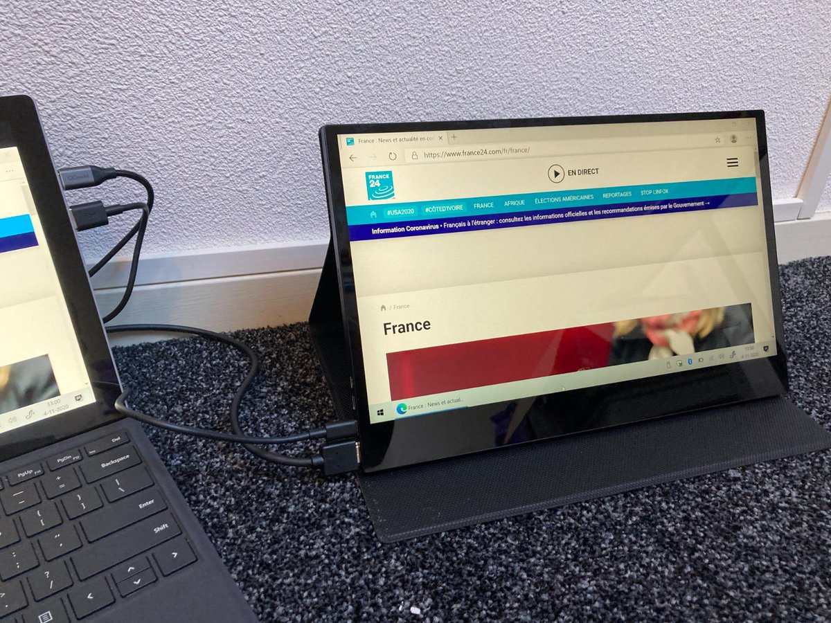 wimaxit's tweet image. Extend your laptop into two screens with WIMAXIT M1331C portable monitor. You can show more boldly.

#portablemonitor #FHD #portablesetup #wireless #tech #gear #onthego #consolegaming #gaming #Pcsetups #laptop