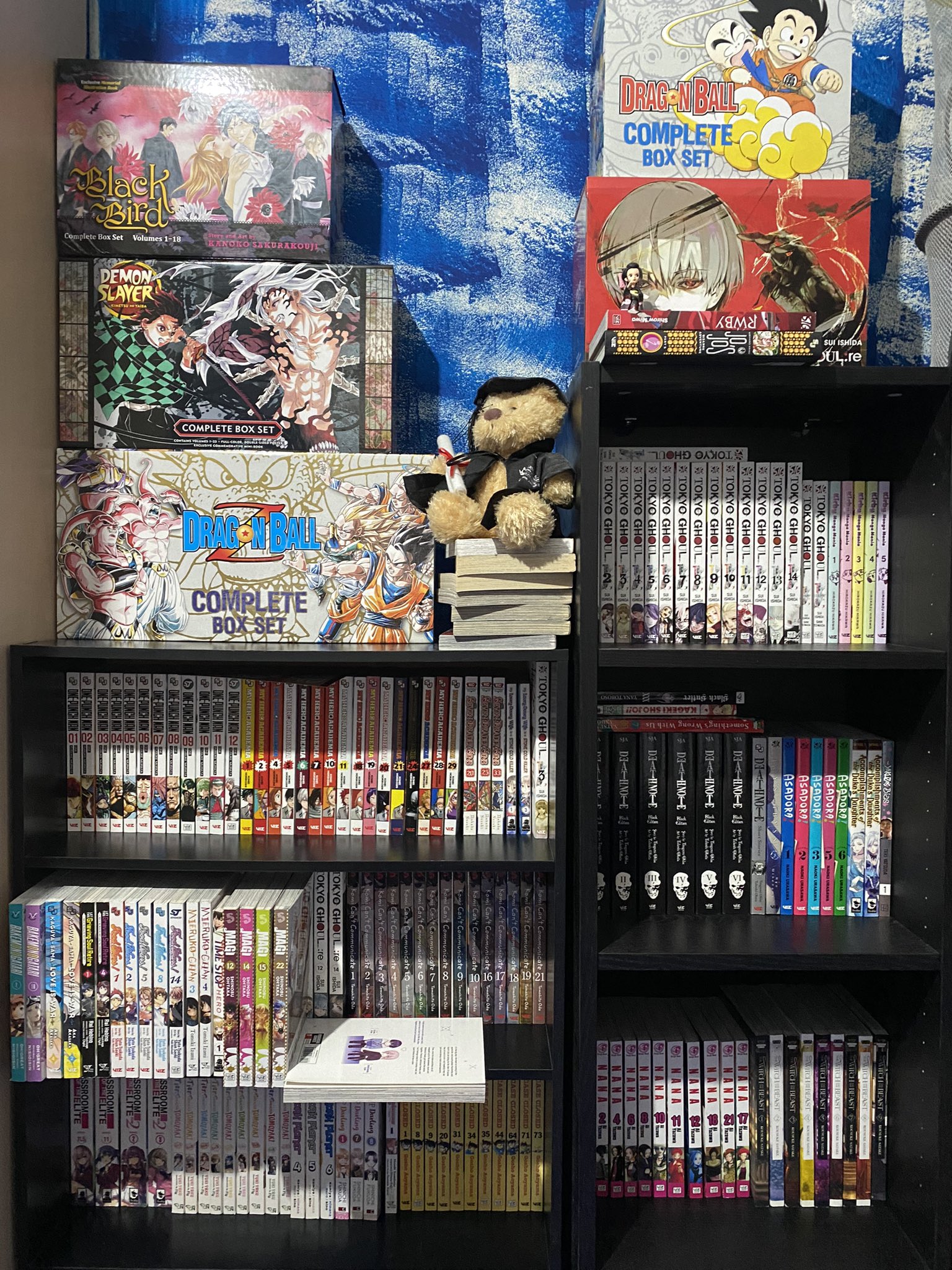 Jun on Twitter "Finally i can showcase my manga collection after
