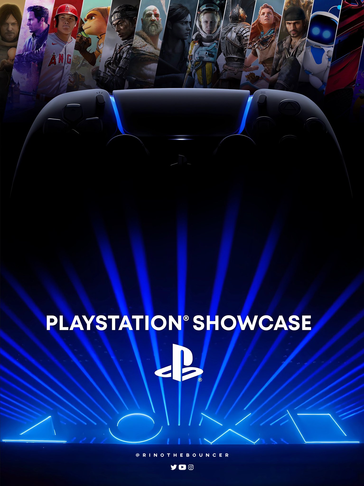 Rino on X: HUGE #PlayStation Showcase has long been rumored to