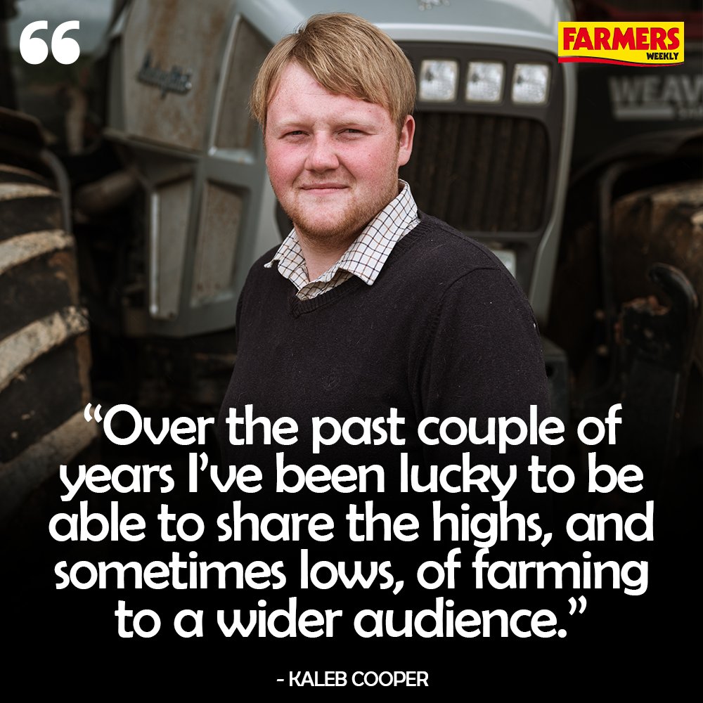 FarmersWeekly's tweet photo. 🏆 TV star Kaleb Cooper will judge a new video challenge for @NFYFC to encourage Young Farmers to promote their connections with food and farming.

🗓️ October 9-13, 2023. https://t.co/Cy2e5akrFe