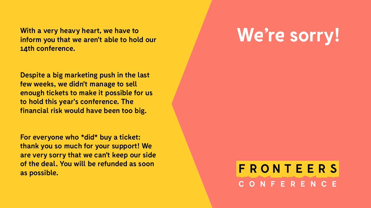 Fronteers Conference tweet media