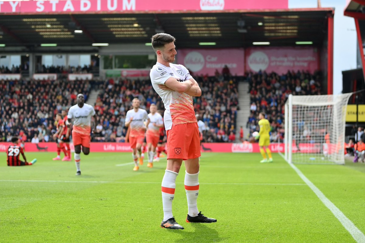 GunnerStuff's tweet image. ‼️Declan Rice is expected to release a goodbye video to West Ham and be officially announced either Friday or Saturday by Arsenal before joining up with their squad for the tour of the USA. [@ExWHUEmployee]