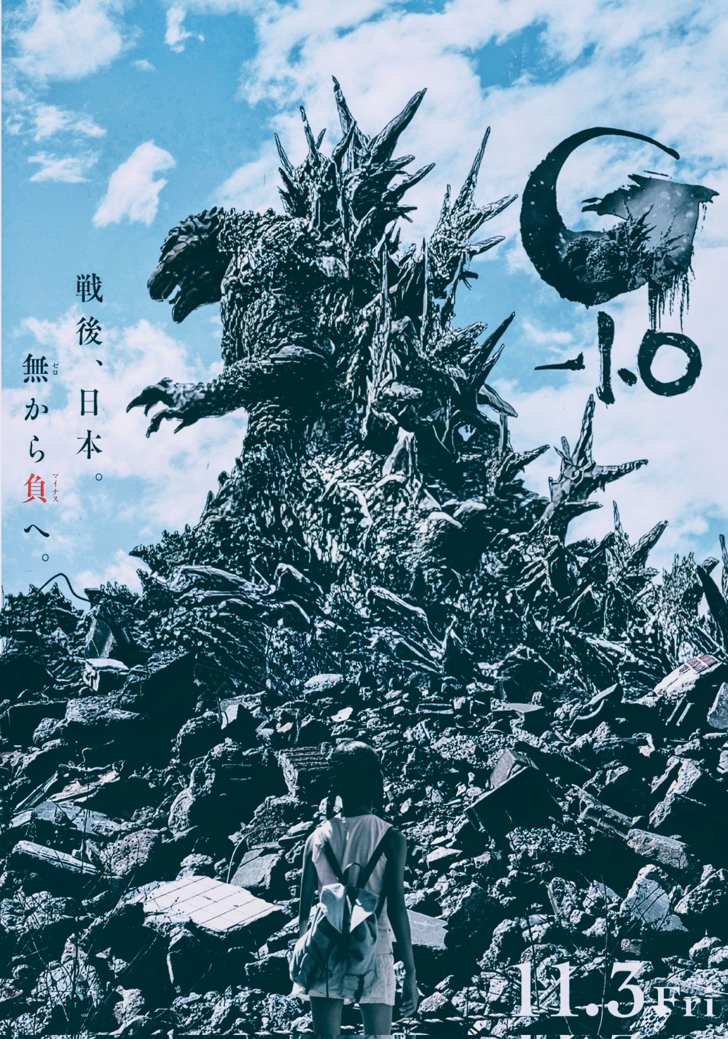 Mondo ゴジラ マイナスワン ポスター Godzilla Minus One (Timed Edition) Poster – Mondo