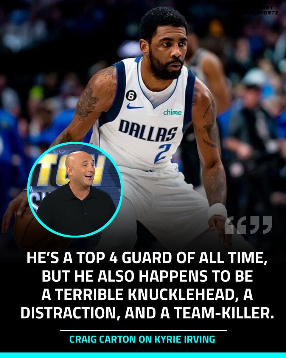FS_NBA1's tweet photo. Kyrie Irving was praised on his podcast by Craig Carton
@craigcartonlive @KyrieIrving
#nba #nbaallstar2023 #nbafights #nbaendings #kyrieirving #kyrietrade #DallasMavericks #craigcartonlive https://t.co/KJijoZPC6g