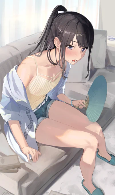あの…お邪魔してます