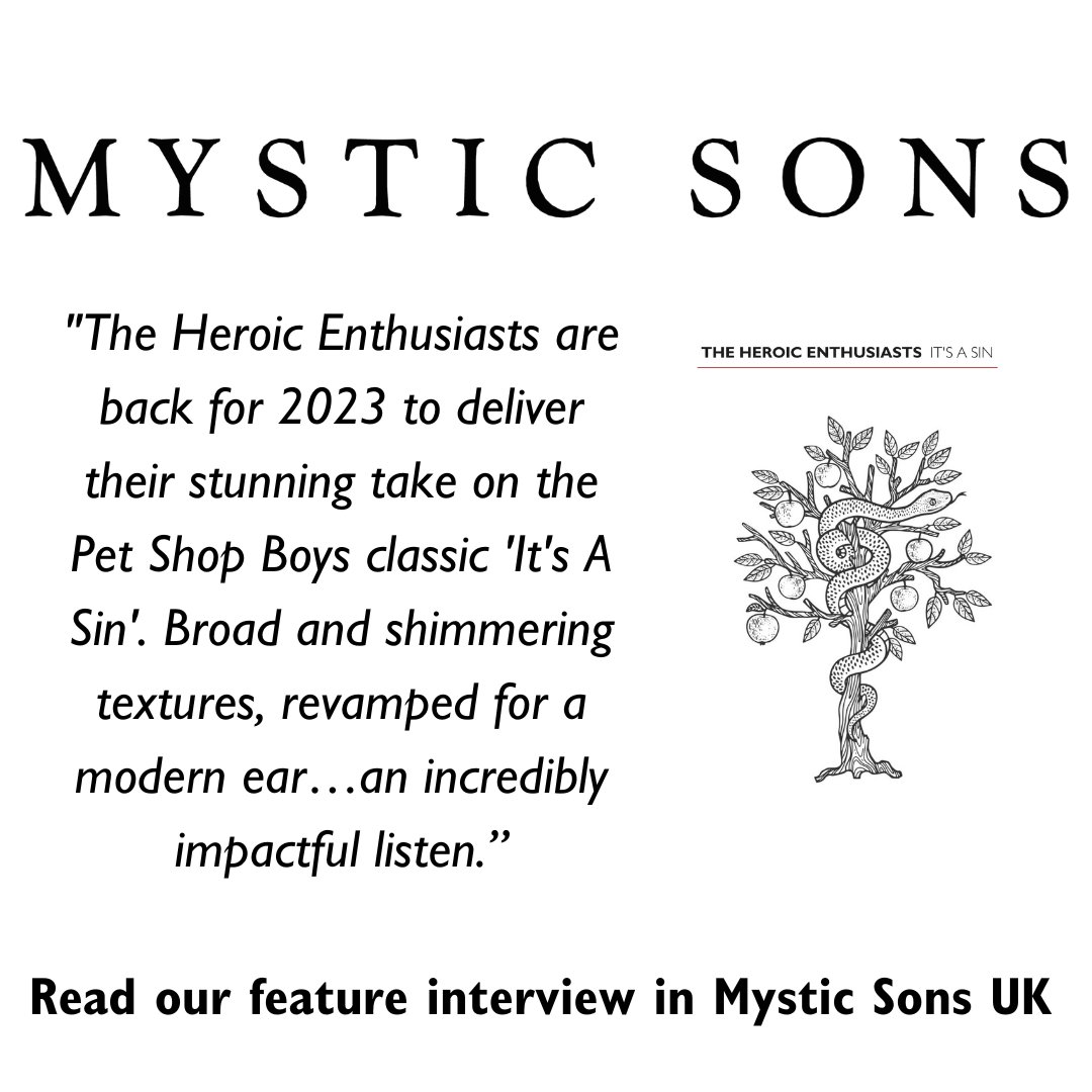 Read our in-depth feature interview in <a href="/MysticSons/">MYSTIC SONS</a> (UK): "With its broad and shimmering textures, revamped for a modern ear, they are continuing to cement themselves as one of the more mesmerising names on the scene right now."

Read the full feature: mysticsons.com/article/gettin…