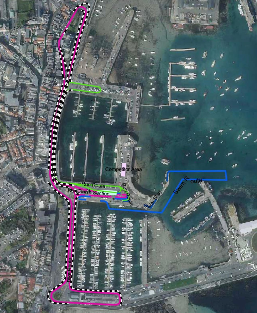 The Mixed Team Relay takes place tomorrow on the seafront from 16:00-17:30pm. You can find more info on getting to the race and the best place to view all the action on our website:
guernseytriathlon.com/events-1/islan…