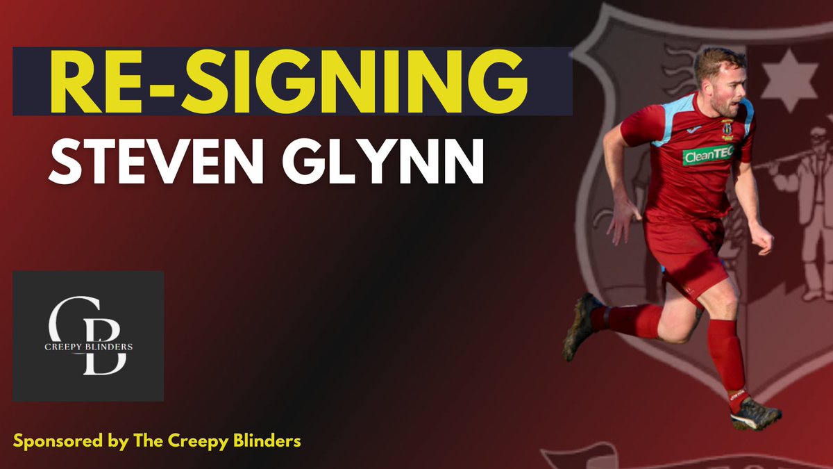 TranentAmateurs's tweet photo. RE-SIGNING ✍️🇱🇻

We are delighted to confirm that Steven Glynn has signed on for another season with TAFC. 

Chipping in with a few goals last season, Steve is effective in both boxes and he's a crucial signing for the club. 

Thanks to the Creepy Blinders for sponsoring Steve. https://t.co/XeWbwAQqH9