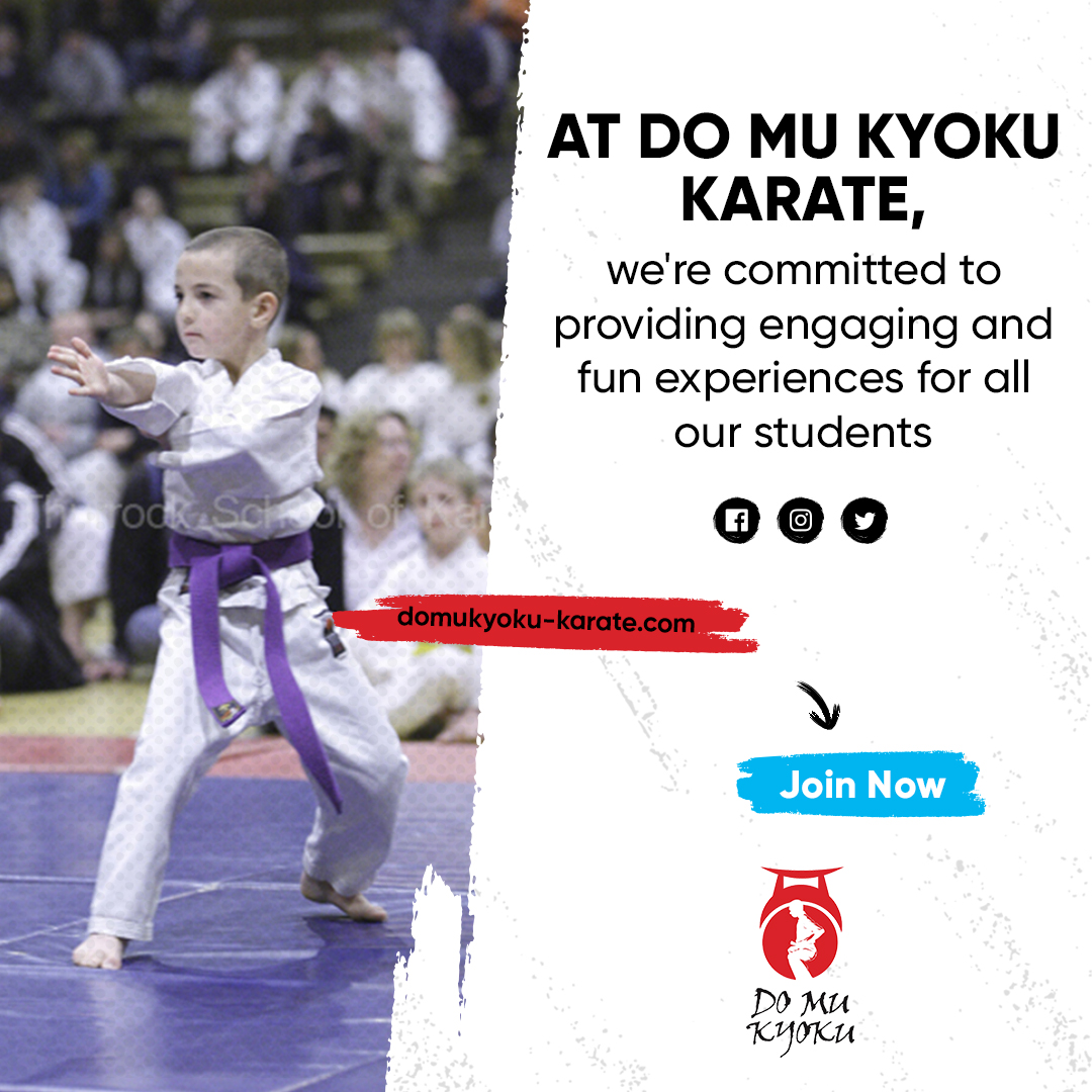 At Do Mu Kyoku Karate, we're committed to providing engaging and fun experiences for all our students. Our instructors have over 28 years of experience and a passion for karate.

Discover the true essence of karate with us!

#karate #martialarts #mma #kickboxing #boxing #muaythai