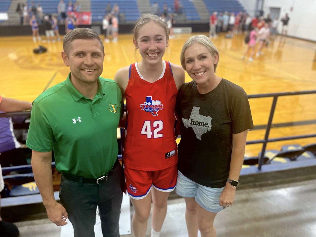 Kira played great at the TGCA All-Star Game! Thank you for representing Idalou well!