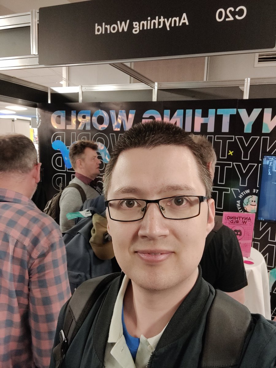 Sensei_Berserk's tweet photo. Enjoying @developbrighton at the @_AnythingWorld stand https://t.co/zZ8T5zwg1D