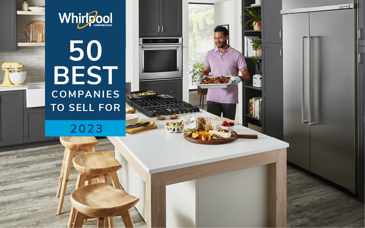 Whirlpool Corporation’s North American sales organization has been recognized as one of @SellingPowerMag’s “50 Best Companies to Sell For.” Read more, whirlpoolcorp.com/whirlpool-corp… #Sales #ImprovingLifeAtHome