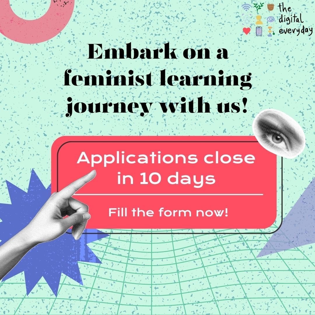 Apply now before it's too late! Our team can't wait to explore the entanglements of Bodies, Technologies and Social Justice with you. ✨🙌 🔗 bit.ly/ApplyToTDE #TheDigitalEveryday @praymurray @latelyontime