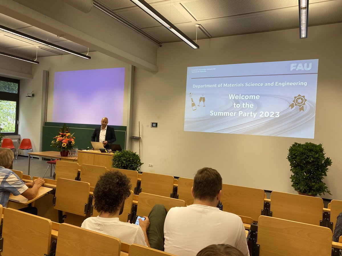 Department Werkstoffwissenschaften (FAU) (@deptww_fau) on Twitter photo Los geht‘s! 😍
Viel Spaß beim Sommerfest Werkstoffwissenschaften!
<a href="/UniFAU/">FAU Erlangen-Nbg</a> #deptww Los geht‘s! 😍
Viel Spaß beim Sommerfest Werkstoffwissenschaften!
<a href="/UniFAU/">FAU Erlangen-Nbg</a> #deptww