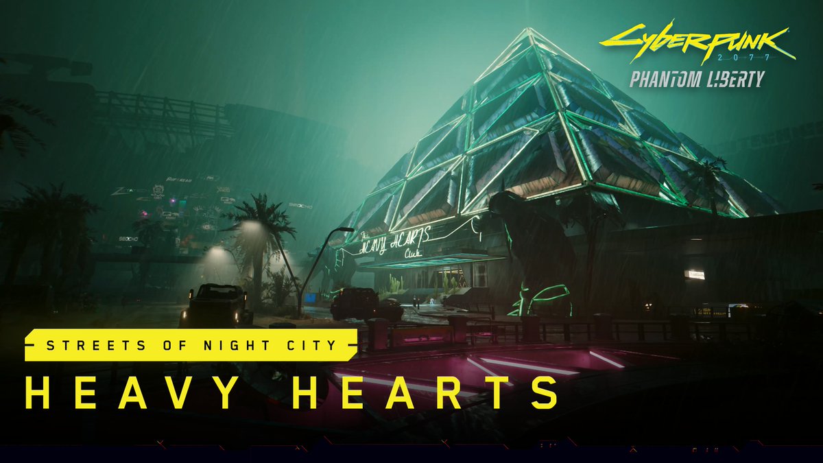 Do you have a place you often visit when you need a break in the chaotic Night City? If you don't have one, how about exploring ambient places with us? 

🔗 youtu.be/ypDCKaYdp5M

Try to focus on the sound of rain and the neon lights. Even in rampant Dogtown filled with