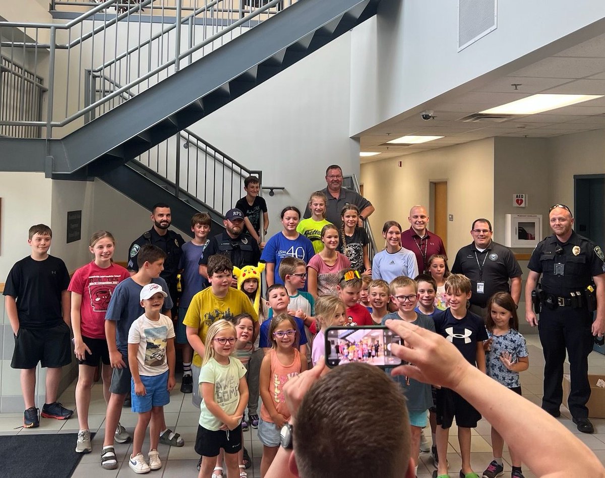 We would like to express our gratitude to 1st United Methodist Church for bringing cookies to the police department. The cookies were delicious, and the gesture was truly appreciated. Thank you so much for your thoughtfulness and support. It means a lot to all of us.