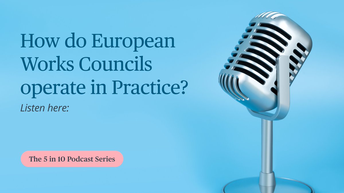 twobirdsemplaw's tweet photo. Episode 1 of The #5in10 Podcast Series is now live! Head of #Employment in Belgium, Pieter De Koster, sets out the purpose of European Works Councils, how they operate in practice &amp; how underestimating #EWCs could impact your organisation. Listen here: https://t.co/7oGhYryPZl https://t.co/ta3aFdBAie