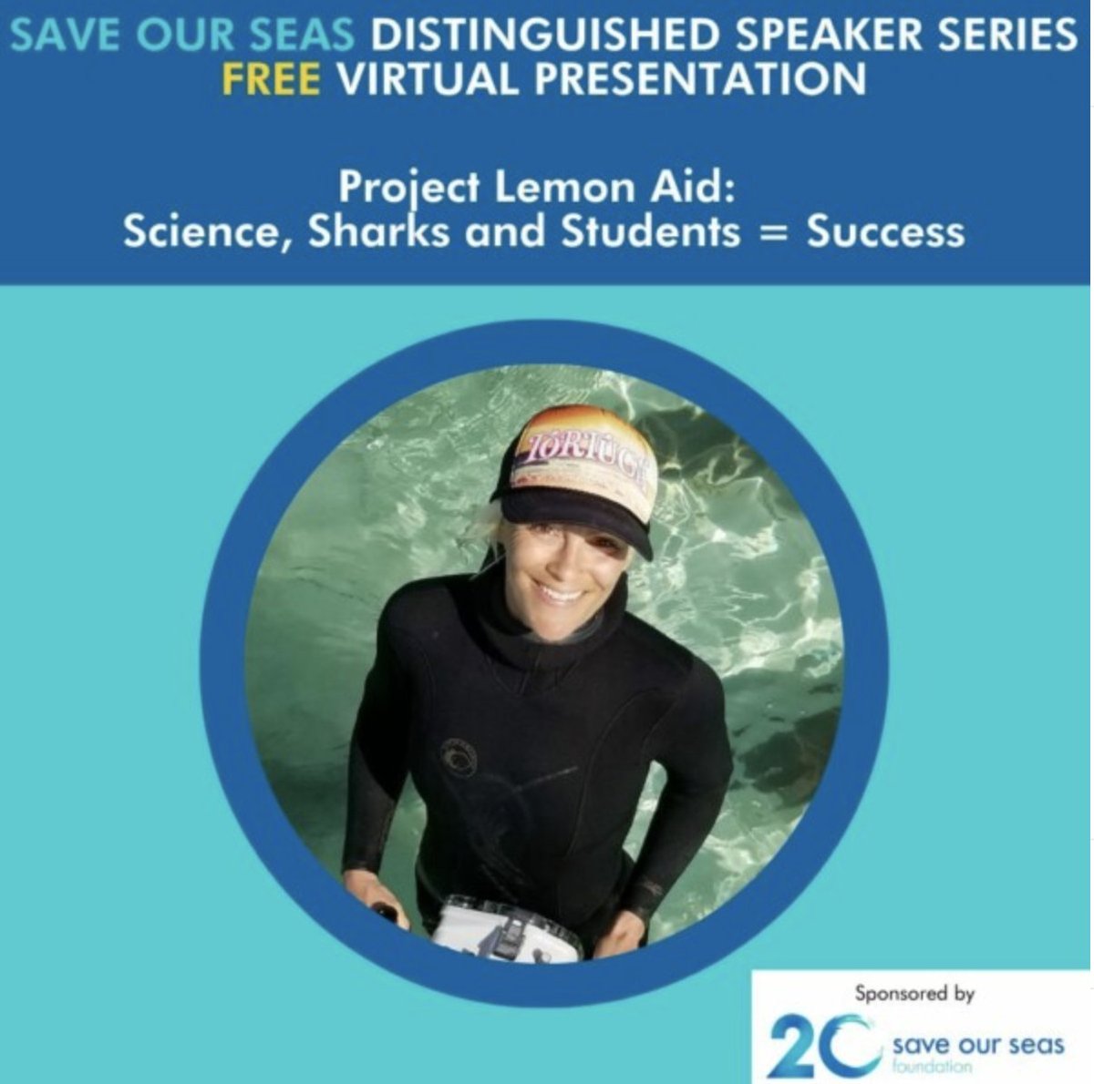 Sharks4Kids's tweet photo. Join our founder @BiminiSharkGirl tonight at 6 pm. 

#ProjectLemonAid 

@MODSFTL @saveourseas 

Register here https://t.co/bjYcGboDxV https://t.co/BMH48aC4Z9