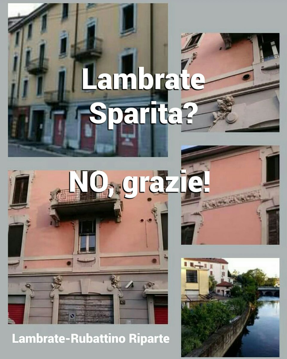 Domani 14/7 ore 17-18 flashmob di residenti in protesta per l'abbattimento di un piccolo borgo  della vecchia Lambrate. Al suo posto, una nuova moderna residenza di Bluestone, come tante, troppe, ne stanno sorgendo a Lambrate-Rubattino.  
facebook.com/events/s/lambr…