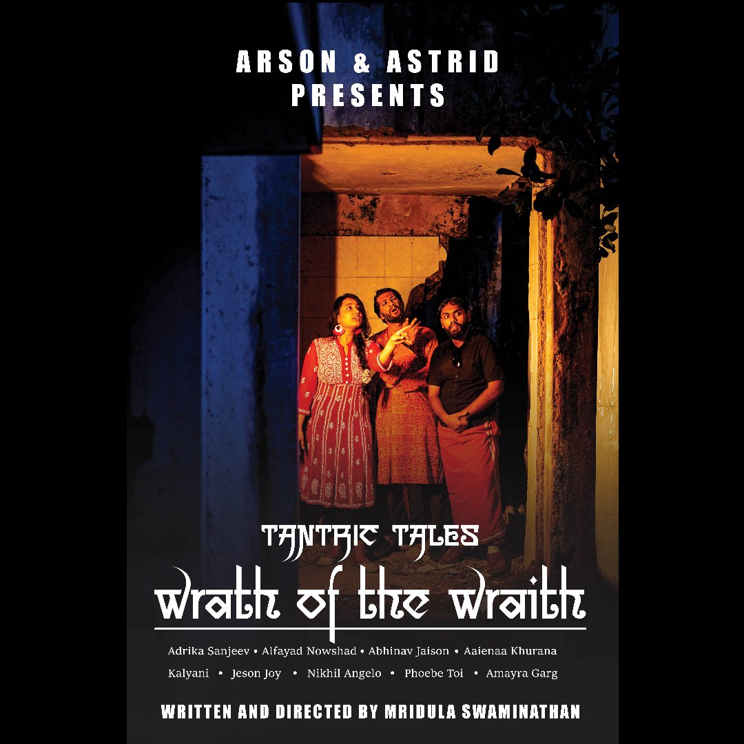 ArsonAstrid's tweet photo. With a lot of gratitude we are excited to share our poster 💥

We have also booked our show dates:

•17th August at Ranga Shankara. 
• 23rd and 24th August at Jagriti. 

Keep your calendars free! https://t.co/wPyTa1eeW1