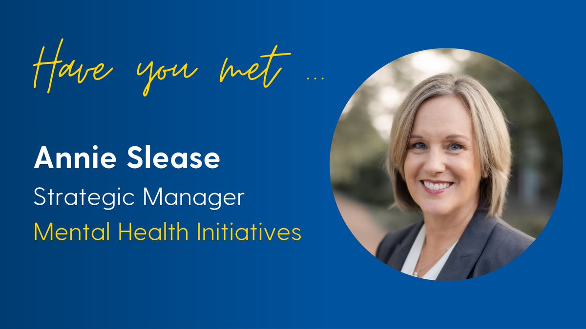 Have you met Annie Slease, CDS's strategic manager of Mental Health Initiatives? <a href="/Anne_Slease/">Anne Slease</a> spent 25 years teaching, served as director of Advocacy and Education  <a href="/NAMIDelaware/">NAMI Delaware</a> and is co-founder of Mental Health Literacy Collaborative.
