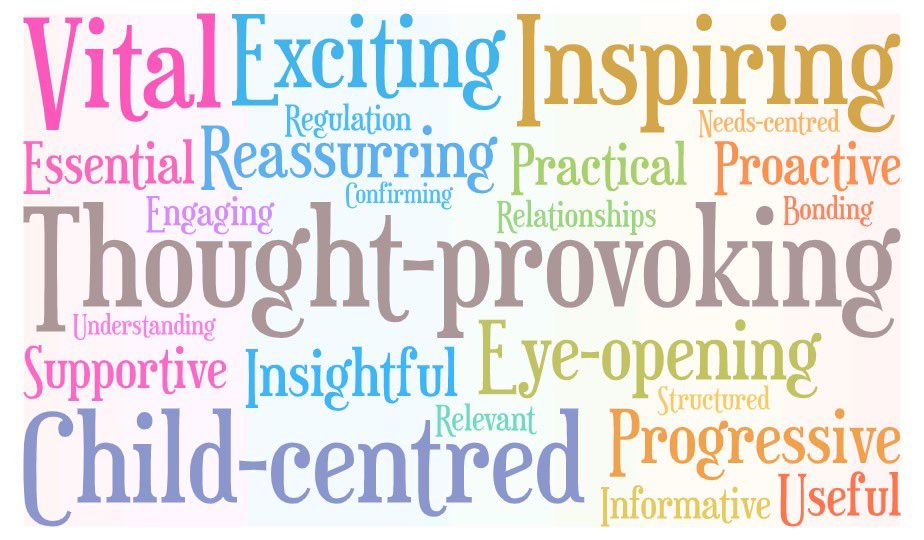 GlimmerEP's tweet photo. What a busy academic year 😅 I’ve really enjoyed delivering #traumainformed training across a range of settings this year. Schools have described our training using the following words ⭐️
#educationalpsychology #adayinthelifeofanep #regulation #relationships #readinessforlearning https://t.co/axqfVcCBZo