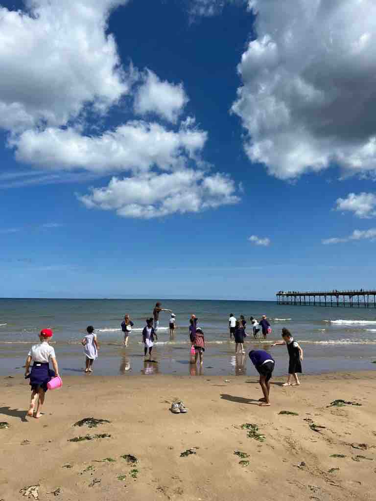AlderTreeLeeds's tweet photo. Year 1 have loved their day in Saltburn today! We have been enquiring eagles, finding lots of interesting shells and rocks. We have also been building sandcastles and paddling in the sea! https://t.co/kOdz7PrilJ