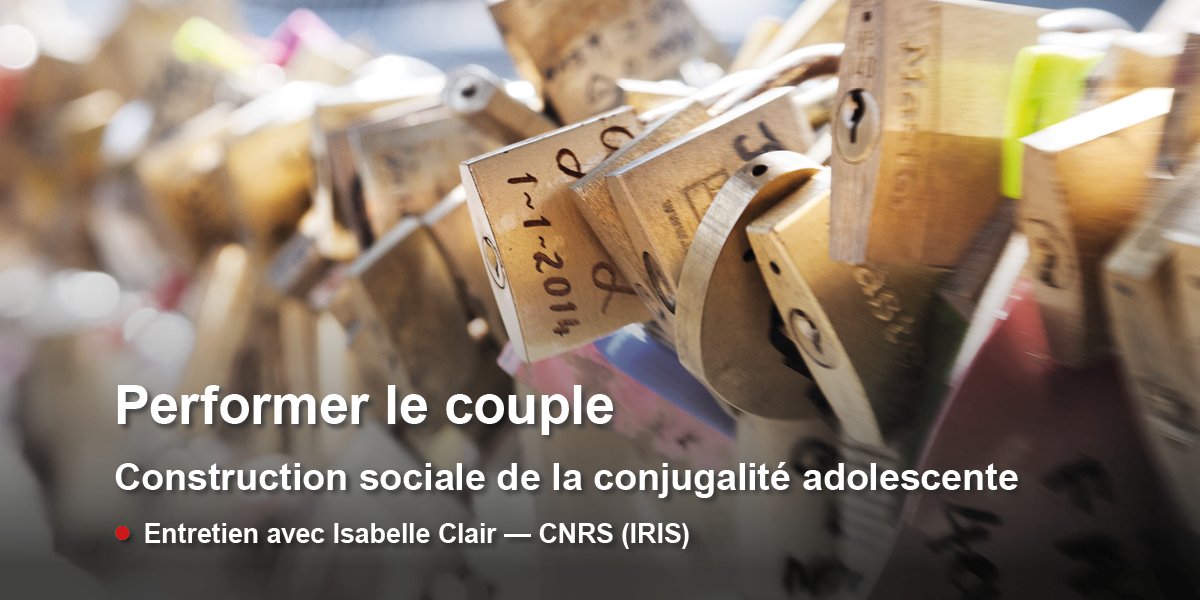 🆕📺🩷💏 Regardez l'entretien avec Isabelle Clair (<a href="/CNRS/">CNRS 🌍</a>-<a href="/laboIRIS/">Iris</a>) sur les amours adolescentes, lieux d'apprentissage des normes et codes sociaux qui permettent de saisir les normes conjugales et genrées de notre société afin de mieux les déconstruire
👉link.infini.fr/politika