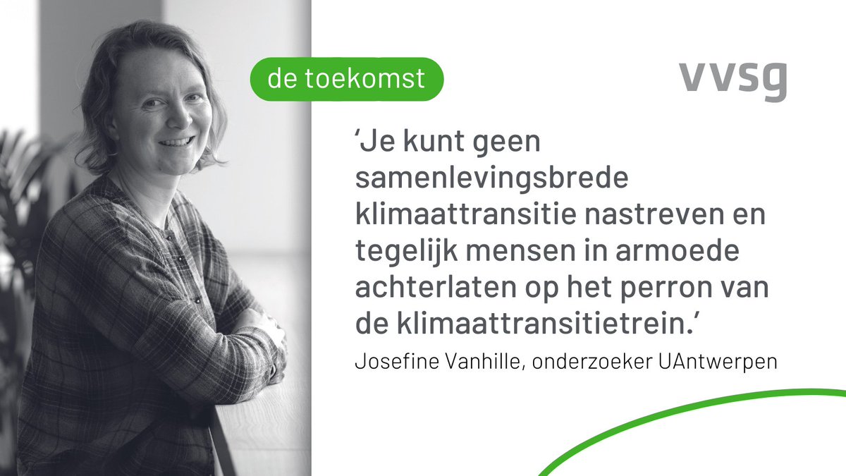 Volgens onderzoeker Josefine Vanhille is het mogelijk én noodzakelijk om sociaal en ecologisch beleid te verzoenen. Meer nog, als we de #klimaatverandering willen tegengaan, moeten we de sociale ongelijkheid structureel verminderen. 

🔗bit.ly/3JW1gkK #VVSGlokaal
