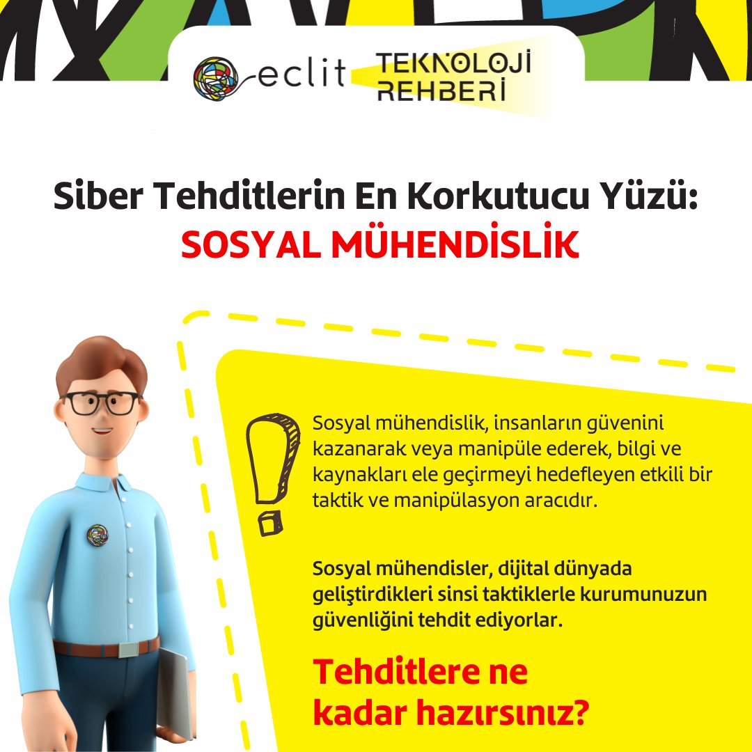 Eclit olarak, dijital güvenlik ve varlık koruma konularında size yardımcı olmaktan memnuniyet duyarız. Dijital varlıklarınızı korumak ve güvenlik önlemleri hakkında bilgi almak için bize başvurabilirsiniz. 
eclit.com/iletisim

#Eclit  #SiberSaldırı #SosyalMühendislik