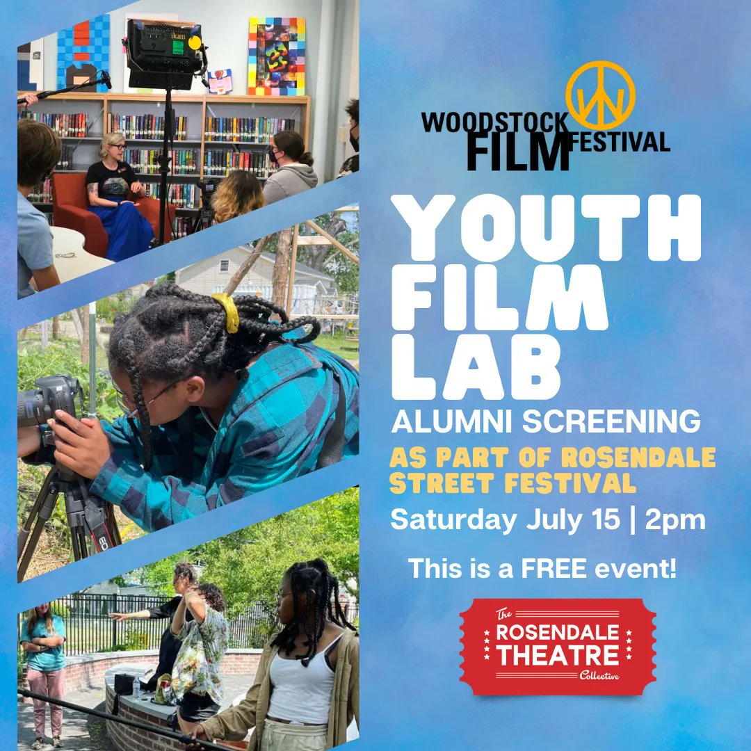 Woodstock Film Festival on Twitter "Join us at the Rosendale Street Festival for the WFF Youth